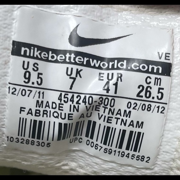 Nike Dual Fusion ST2 Breathe Running Shoe Volt‎ Womens 9.5 - Picture 9 of 9